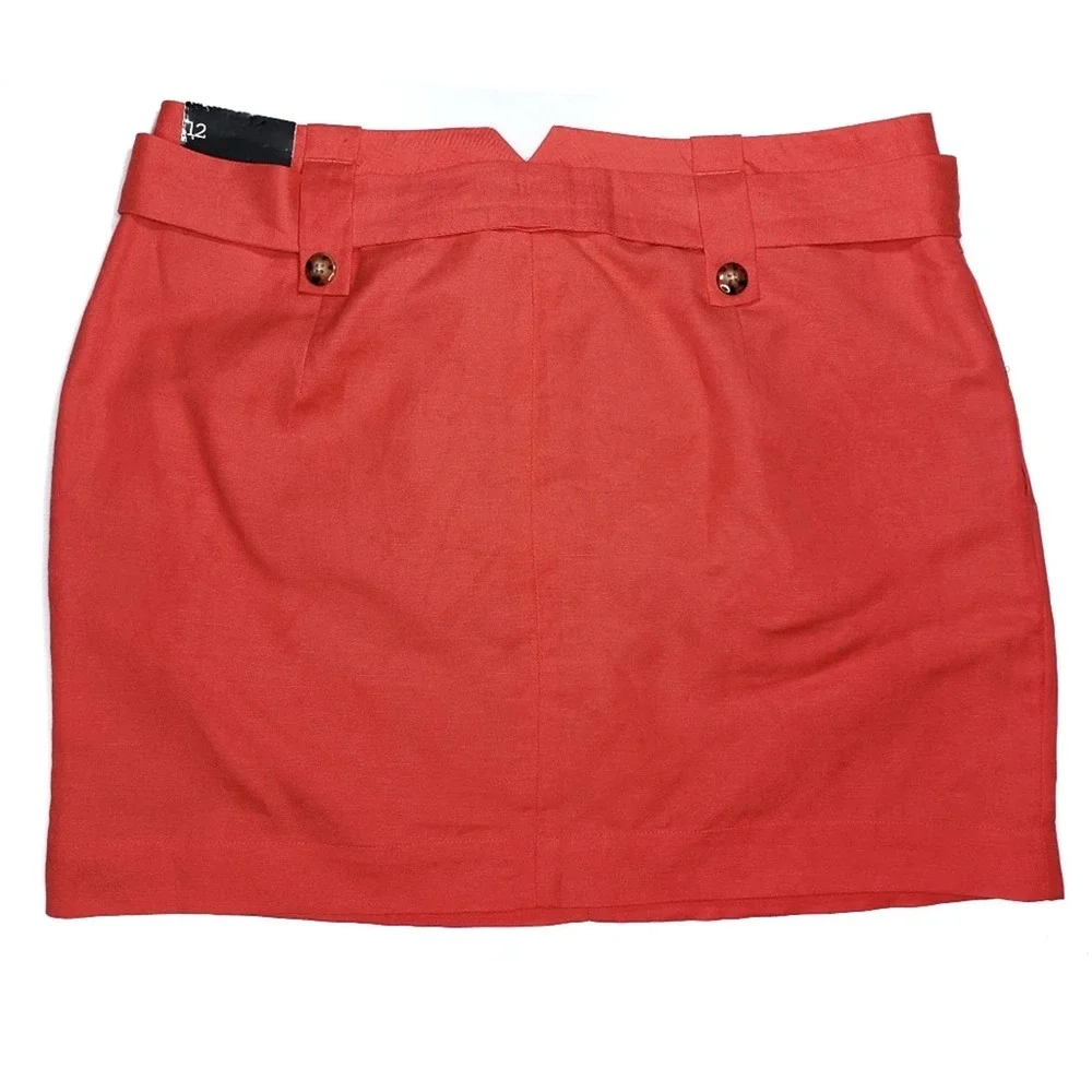 Banana Republic Factory Belted Mini Skirt